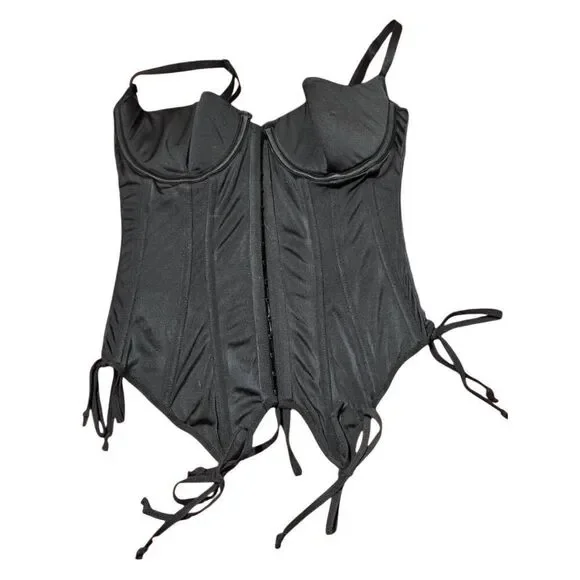 Victoria's Secret Y2K Black Corset - Picture 3 of 4